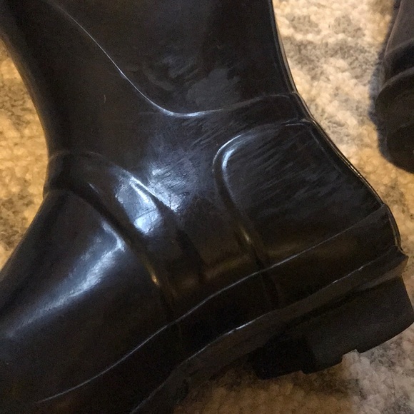 Black Hunter Boots / Rain Boots - Picture 8 of 12